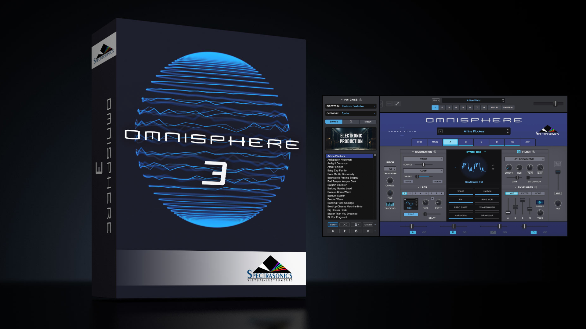 Spectrasonics – Omnisphere 3  + Factory Library - Win