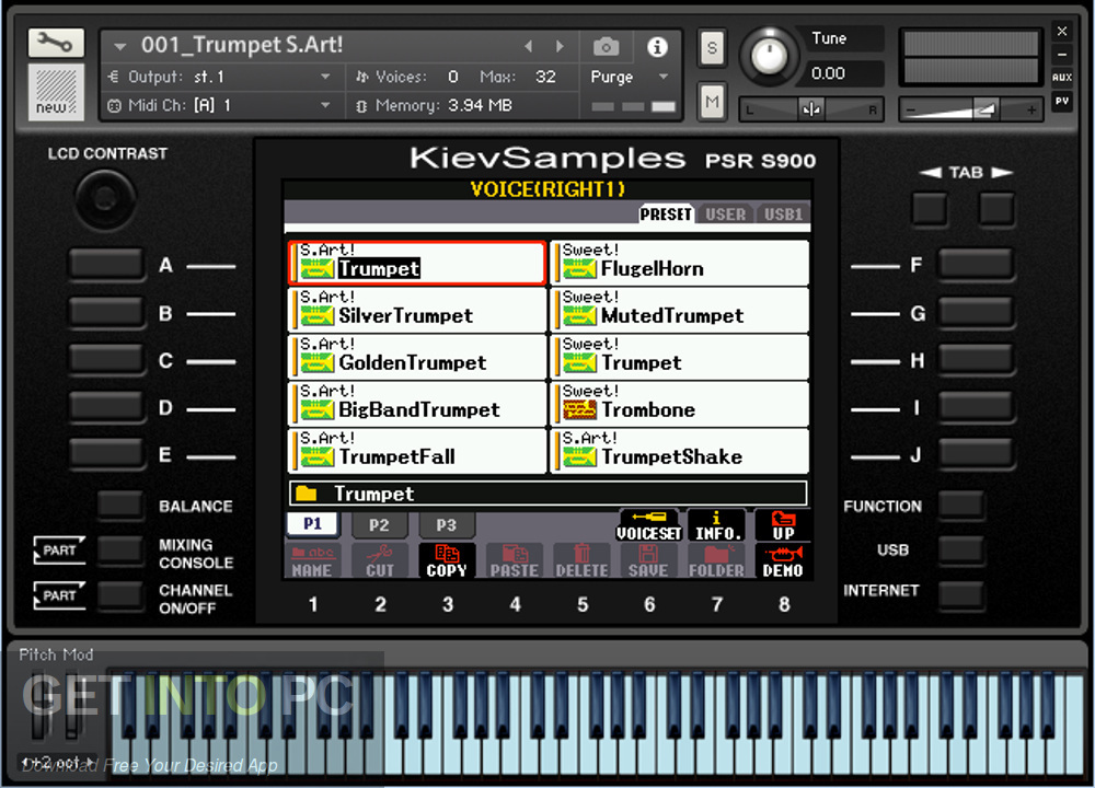 Yamaha PSR S900 Kontakt Library